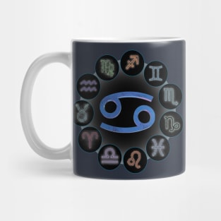 Cancer/The Crab Zodiac Symbol. Mug